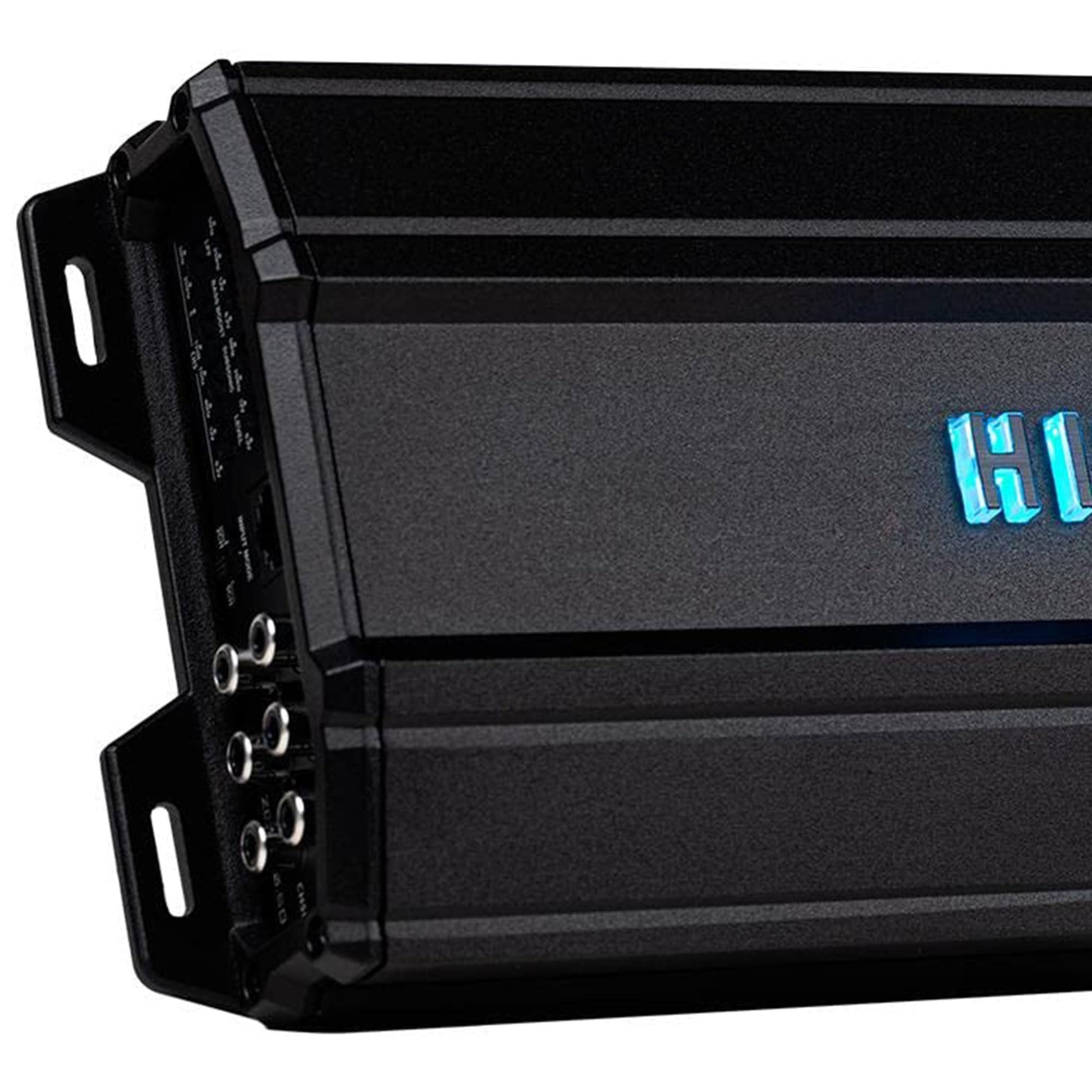Hifonics Zeus Delta ZD-1750.5D - Amplificador de audio para coche compacto de 5 canales niquelado con función de encendido automático, color negro