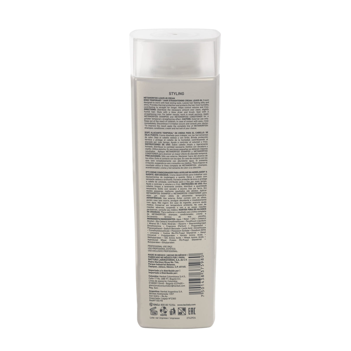 TEC Italy Metamorfosi Leave-In Cream, 10.1 fl.oz. by Tec Italy