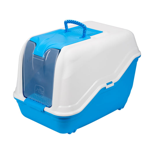 Arenero Grande MPS Varios Colores con Tapa y Puerta Abatible para Gato