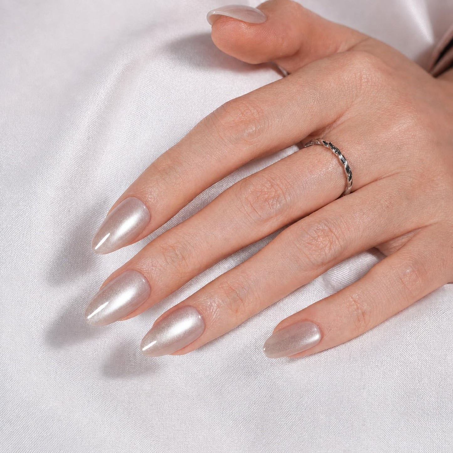 SXC Uñas postizas de la marca Cosmetics | Serie X1, almendra corta (034 Velvet Taupe)