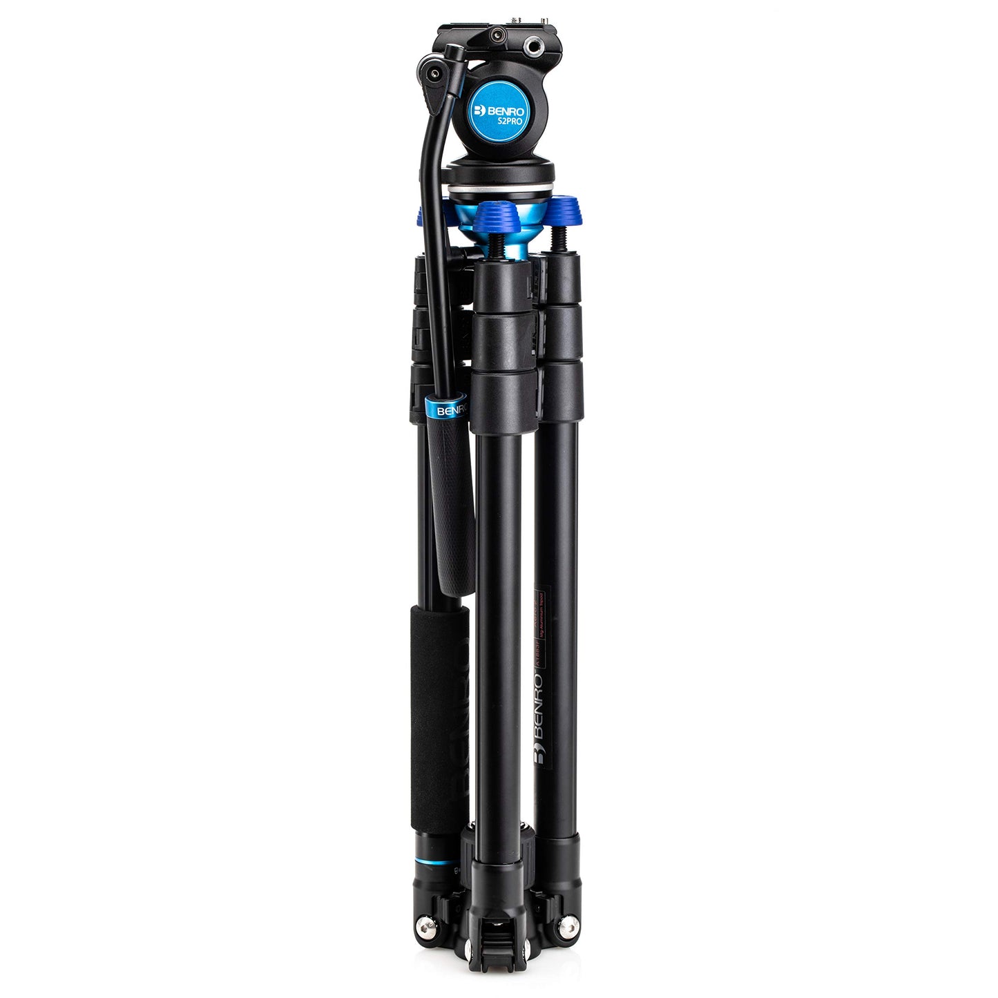Benro Aero 2 Pro Aluminum Travel Video Tripod with Flip Locks