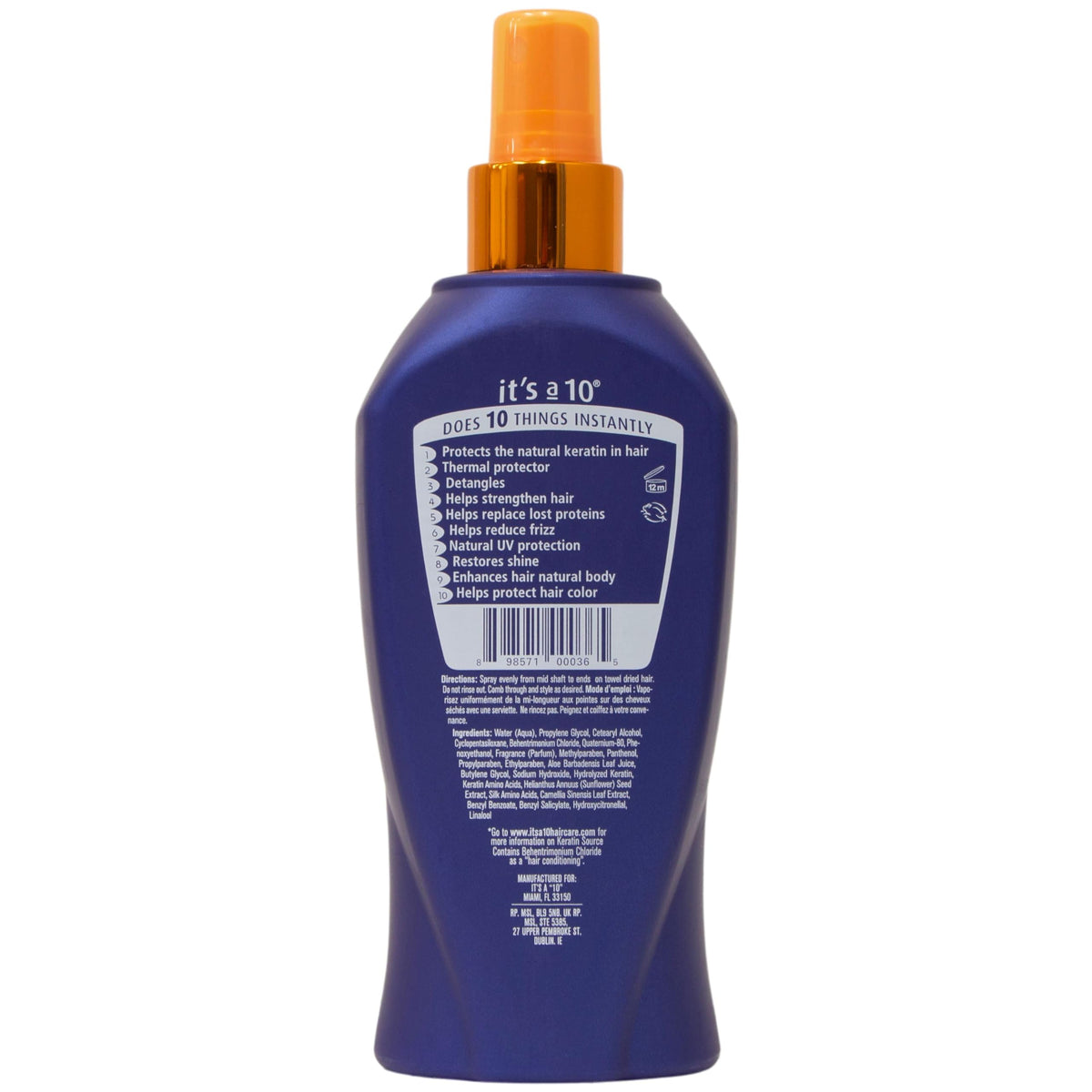It's a 10 Miracle Leave-In Plus Keratin 10oz by It's a 10