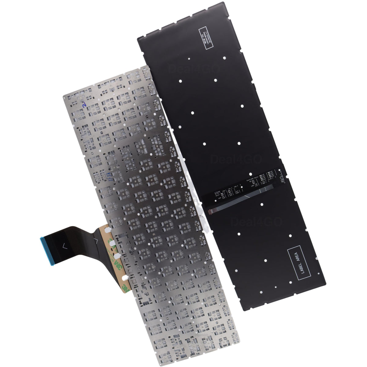 Teclado Retroiluminado de Reemplazo Deal4GO para HP 15-DY 15-EF 15-CS 17-BY 15-EC 15s-DY 15s-DU 15-DK 17-BS 15-DA 15-DF 250 255 256 G7 G6