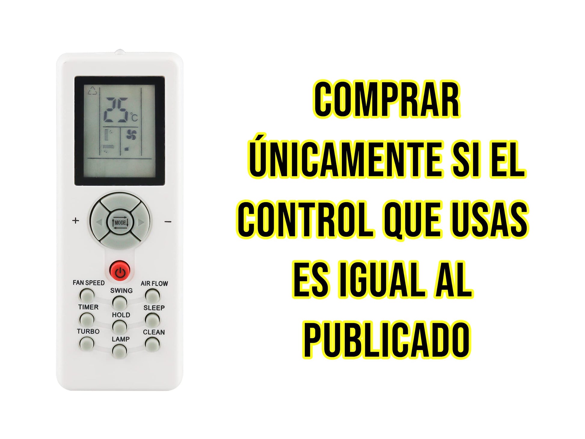 Control Mirage Absolut V Fuxion Zh/gt-01 MINISPLIT Aire Acondicionado