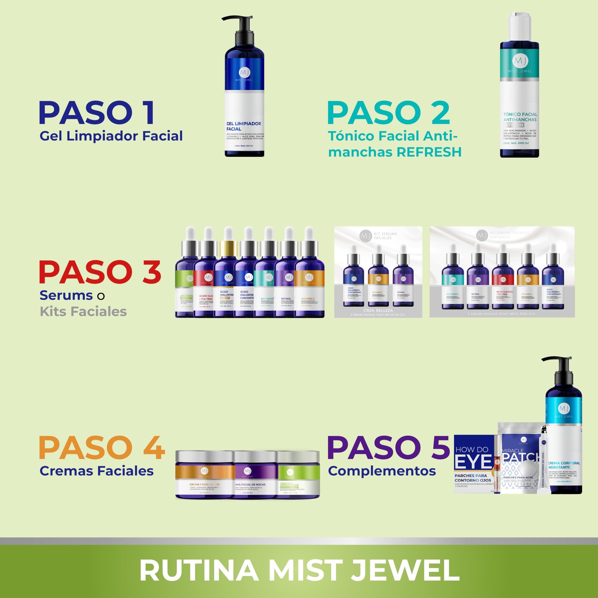 MIST JEWEL | Serum reductor de pigmentacion aclarador para manchas faciales en la piel, Suero facial antimanchas adicionado con vitamina C y E para unificar el tono y reducir hiperpigmentación 50ml