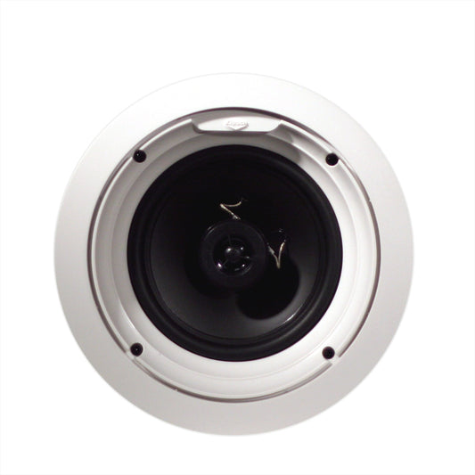 Klipsch R-1650-C - Altavoz Empotrado en el Techo, Color Blanco (Cada uno)
