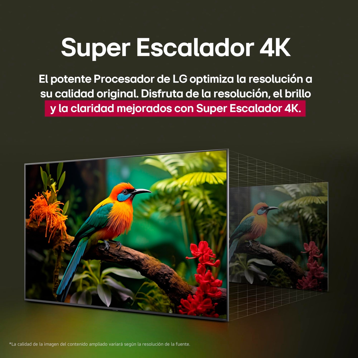 LG Pantalla 43 Pulgadas UHD AI UA75 4K Smart TV 2025