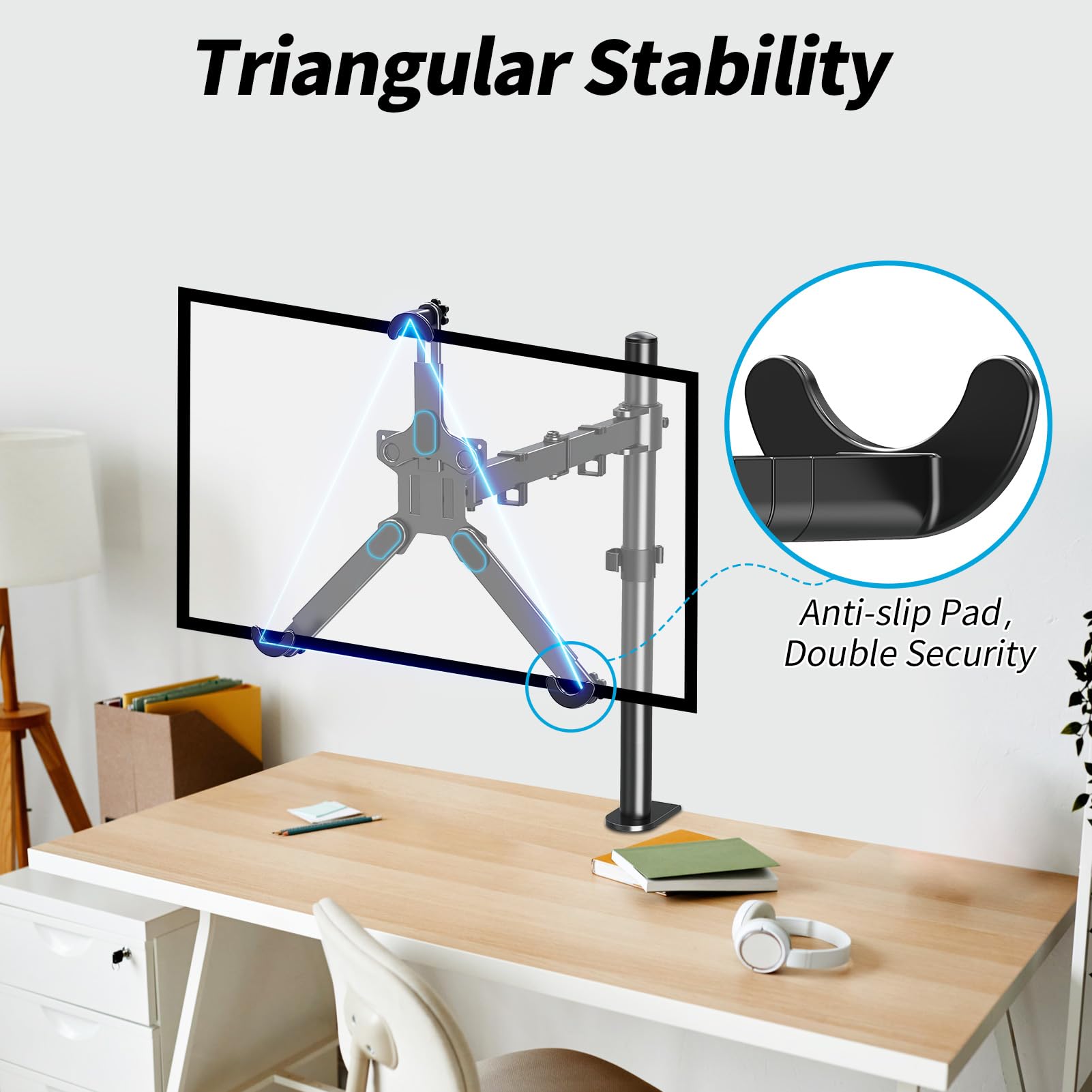 Kit Adaptador de Montaje VESA MOUNTUP Universal para Monitores de 19 a 32 Pulgadas sin VESA