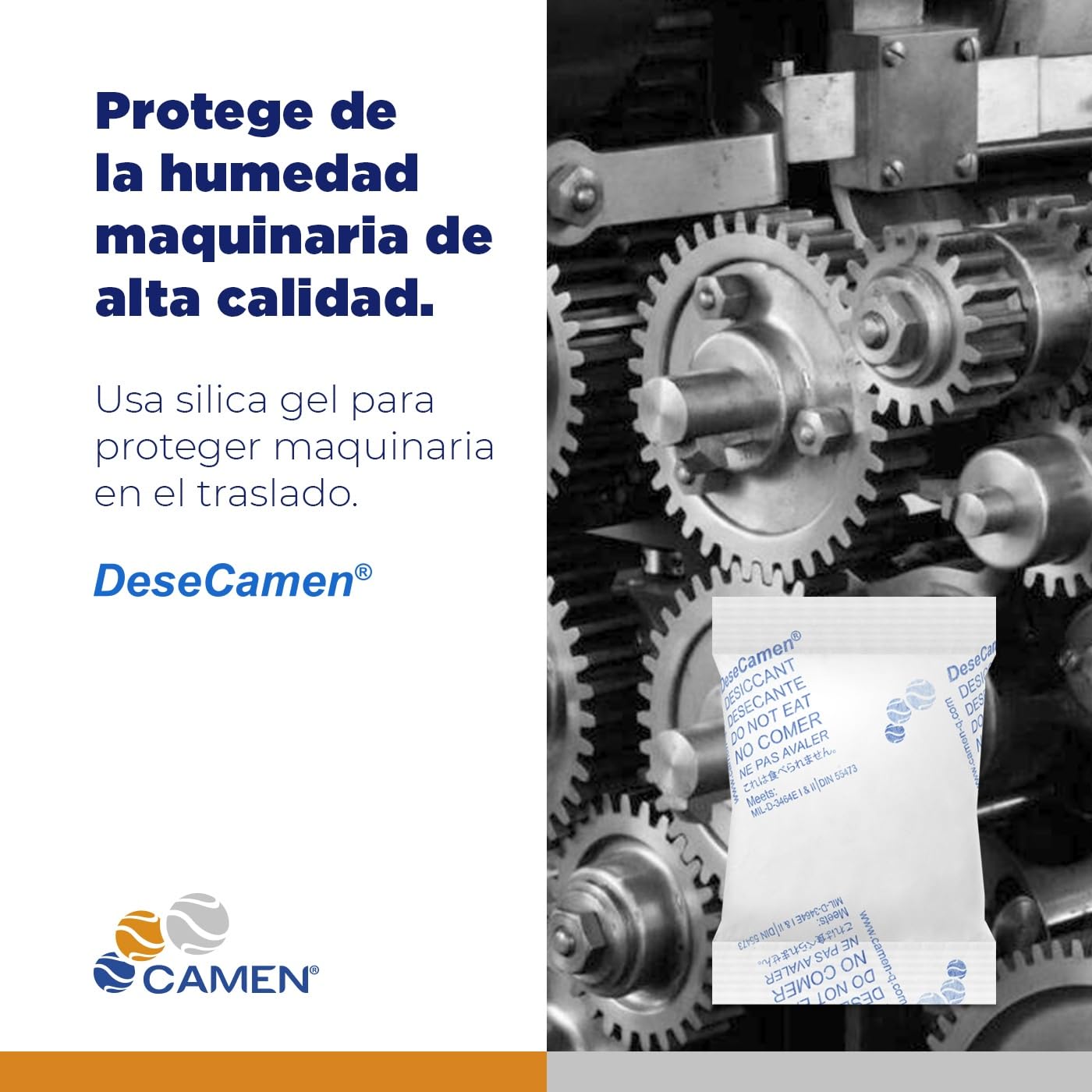 Silica Gel Deshumidificador (2g - 100pz) Gel de Sílice Para Humedad