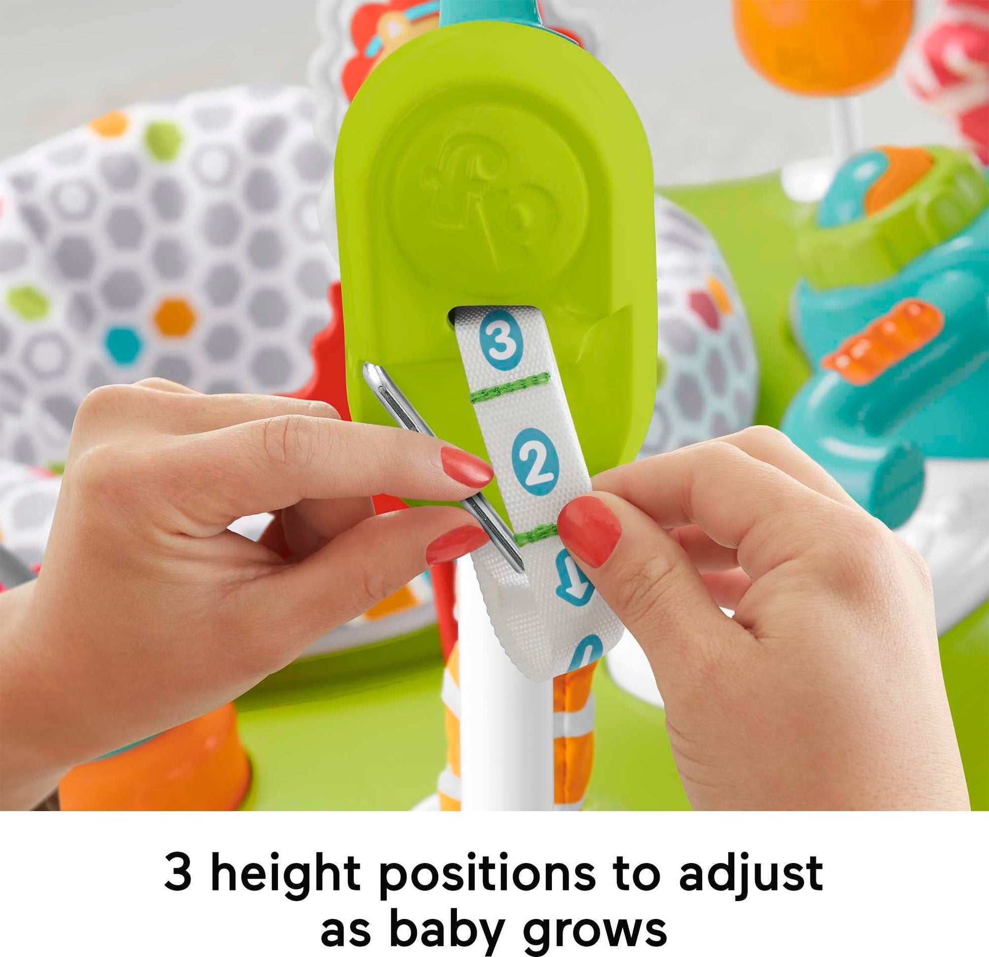 Silla Saltarina Fisher-Price Diversión En El Gimnasio para Bebés
