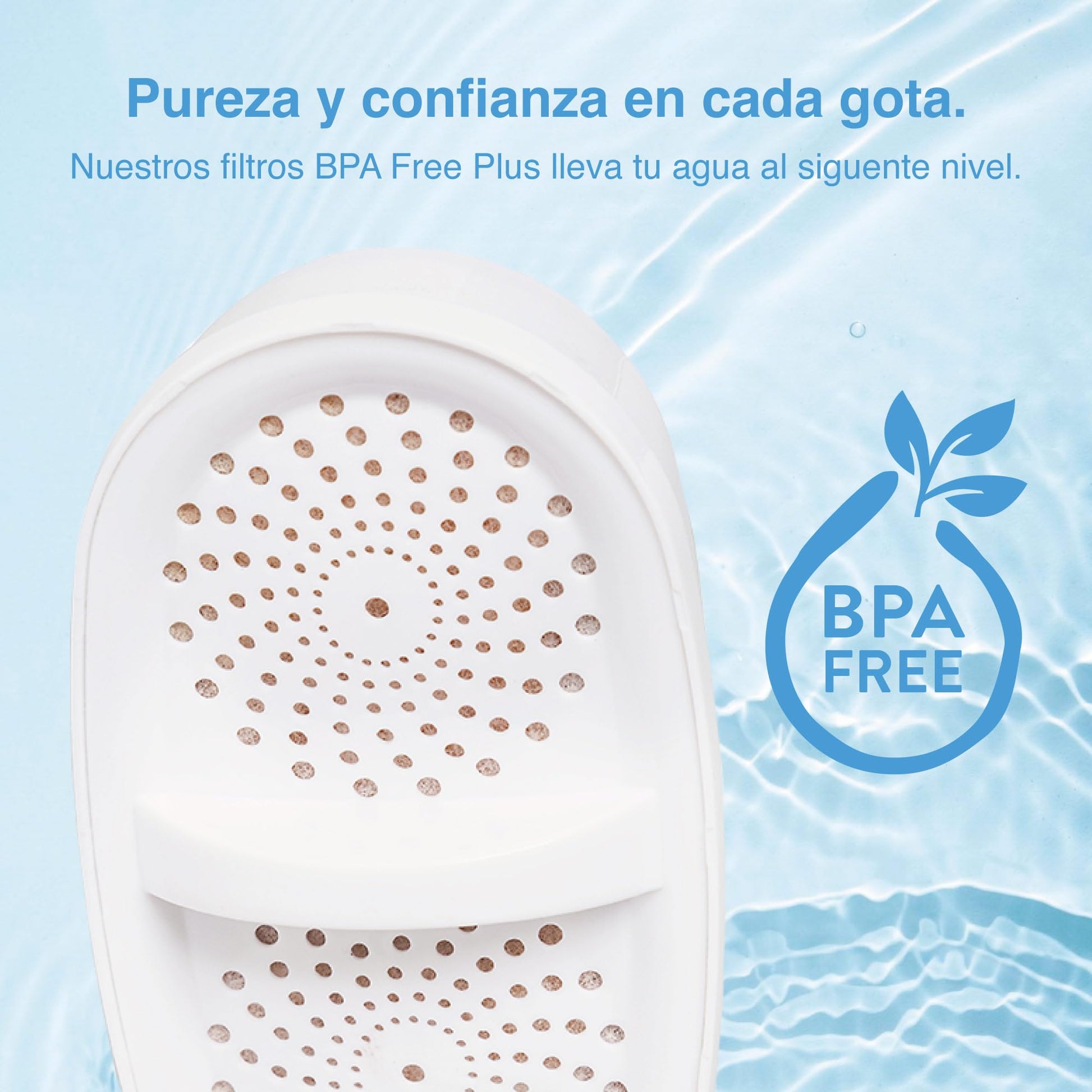 Repuesto Núcleo PURA Bali PURA Somos Agua Negro Carbón Activado para Jarra Purificadora