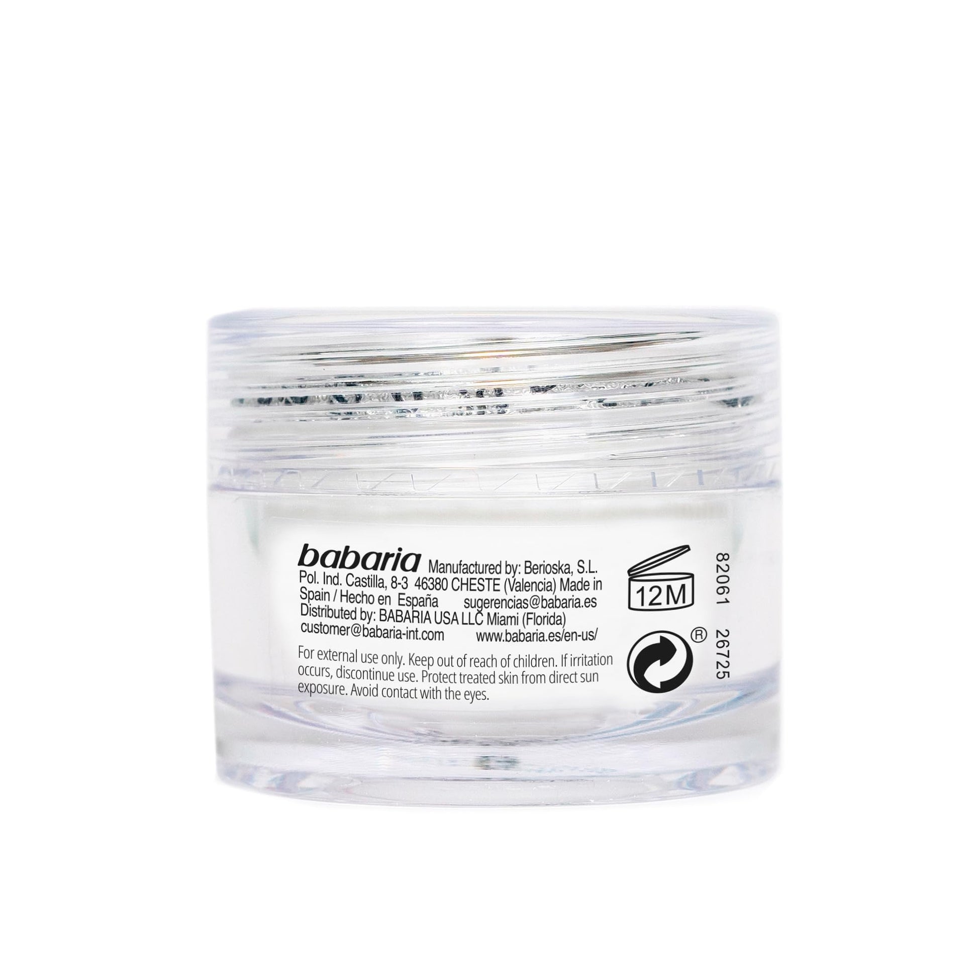 Babaria Retinol Face Rejuvenator Cream for Women 1 oz Cream