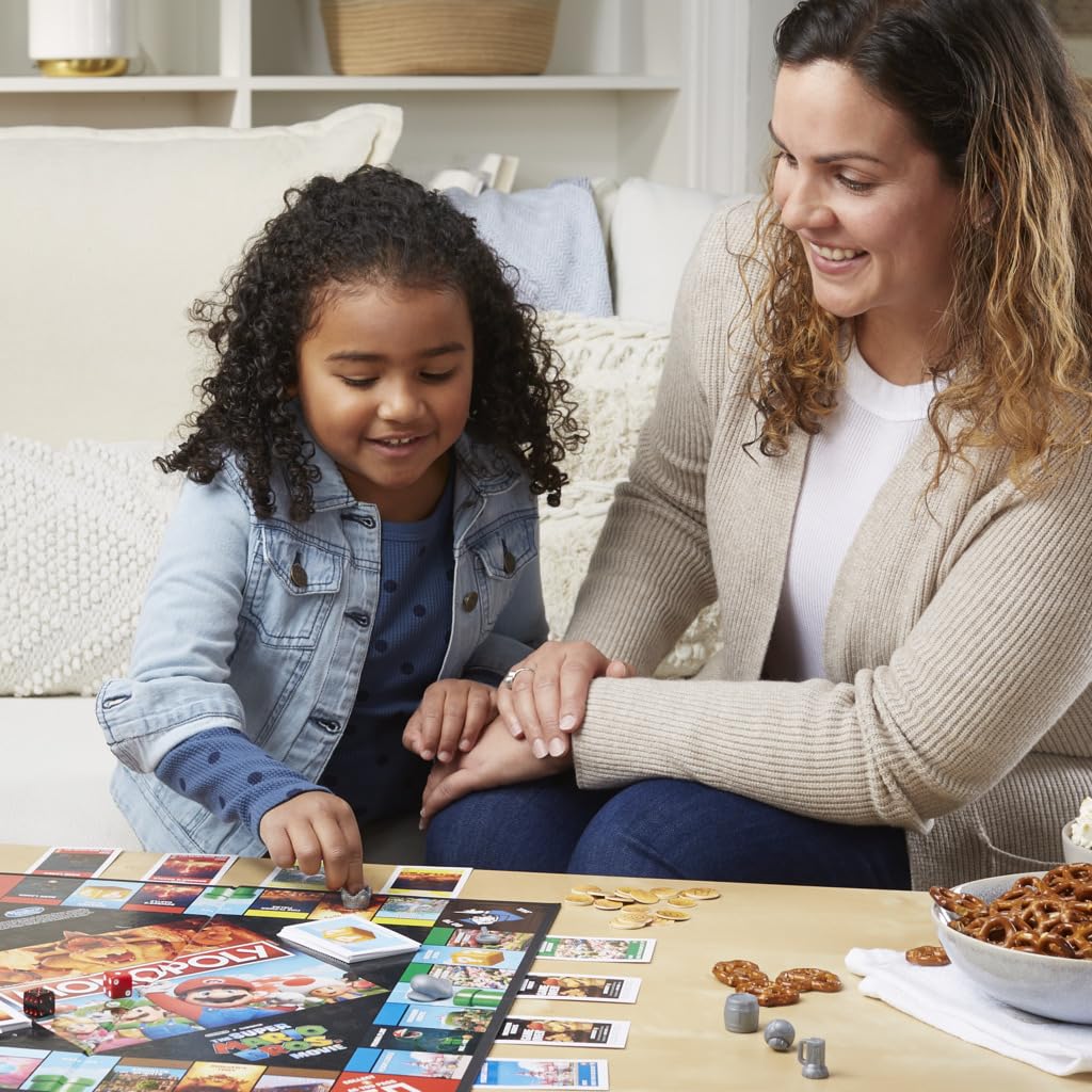 Juego de Mesa Monopoly Super Mario Bros Token Bowser para Fans