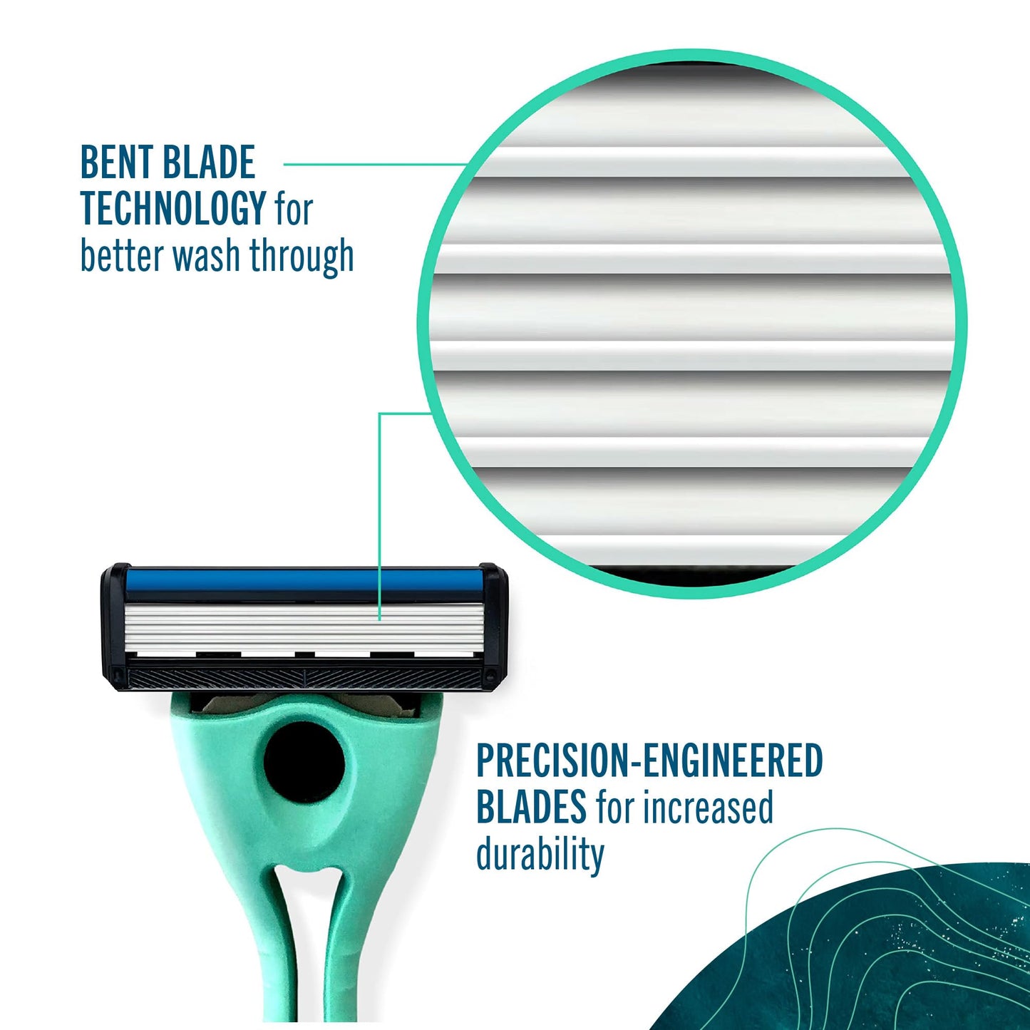 Preserve POPi Shave 5 cartuchos de repuesto para conservar POPi Shave 5, 4 unidades
