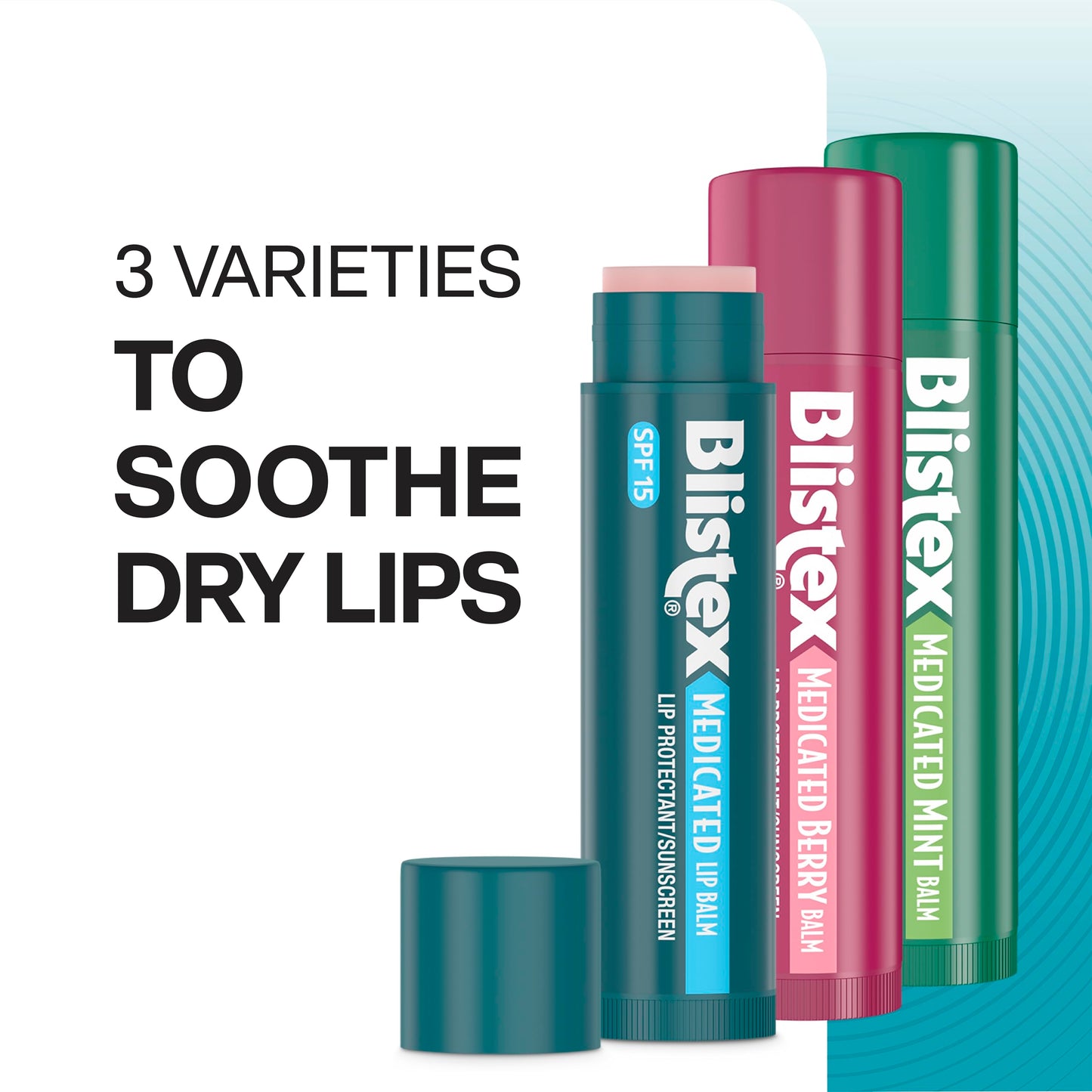 Blistex Medicated SPF 15 Lip Balm Pack