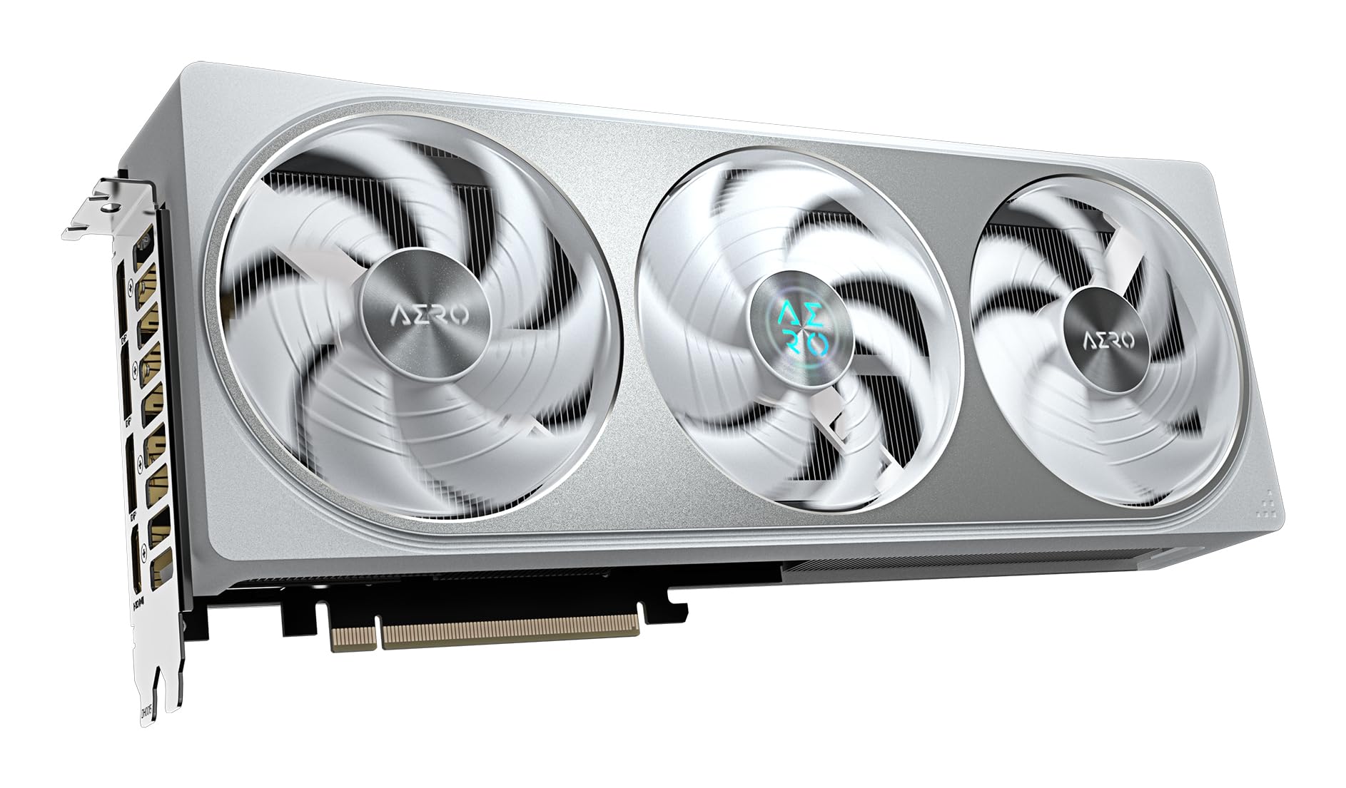 GIGABYTE GeForce RTX 5070 Aero OC 12G Tarjeta gráfica - 12GB GDDR7, 192bit, PCI-E 5.0, 2625 MHz Core Clock, 3 x DP 2.1a, 1 x HDMI 2.1b, NVIDIA DLSS 4, GV-N5070AERO OC-12GD