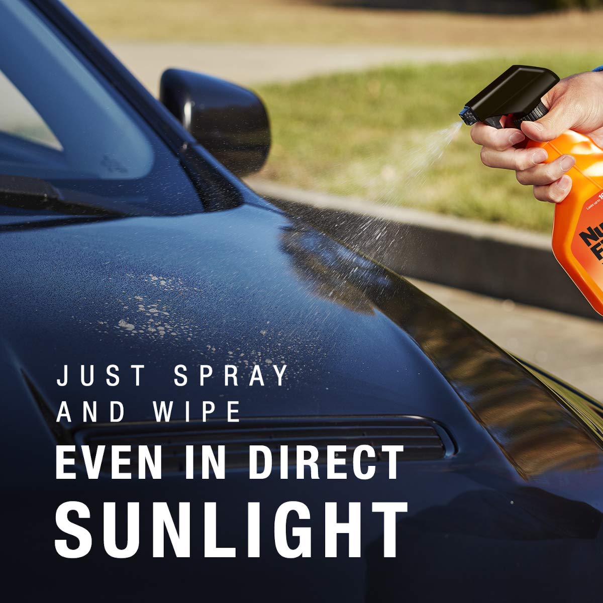 Juego de Protectores de Coche Nu Finish Naranja con Revestimiento de Cerámica y Brillo rápido