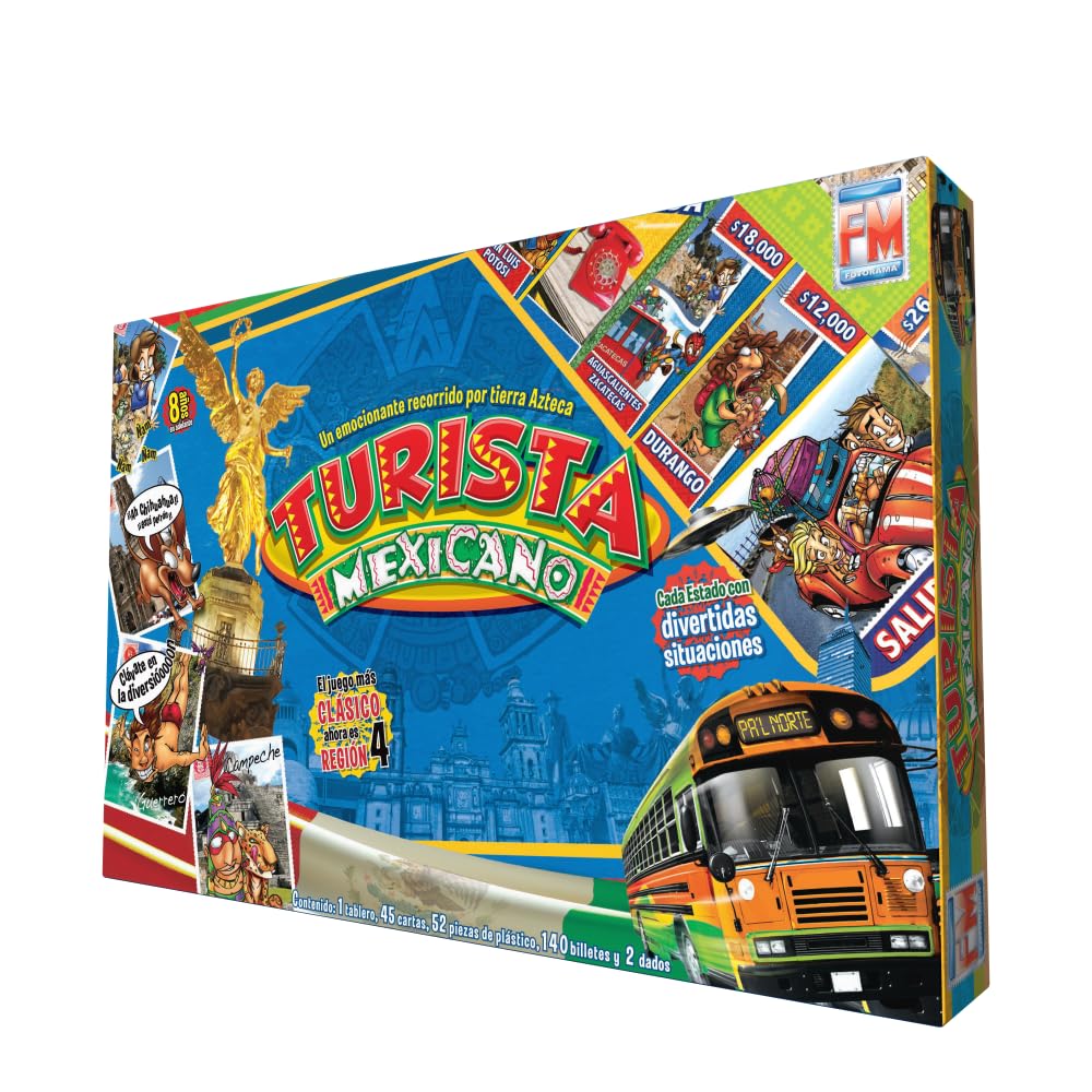Fotorama Turista Mexicano| Juego de Mesa