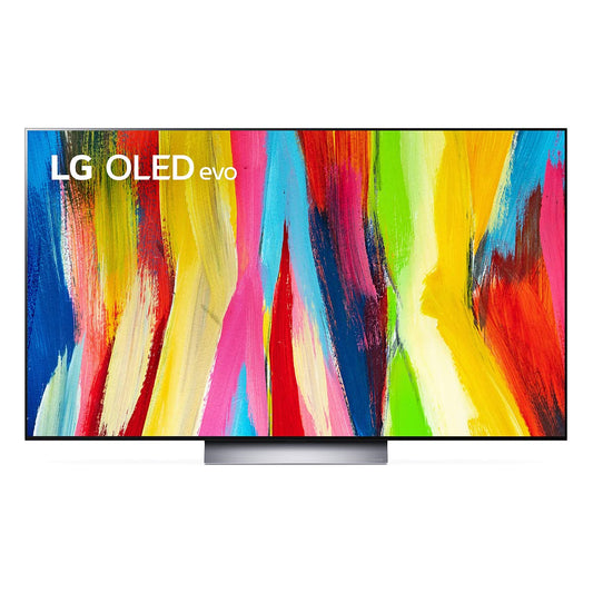 LG OLED EVO C2 Series 65” Alexa Built-in 4k Smart TV (3840 x 2160), 120Hz Refresh Rate, AI-Powered 4K, Dolby Cinema, WiSA Ready, Cloud Gaming (OLED65C2PUA, 2022)