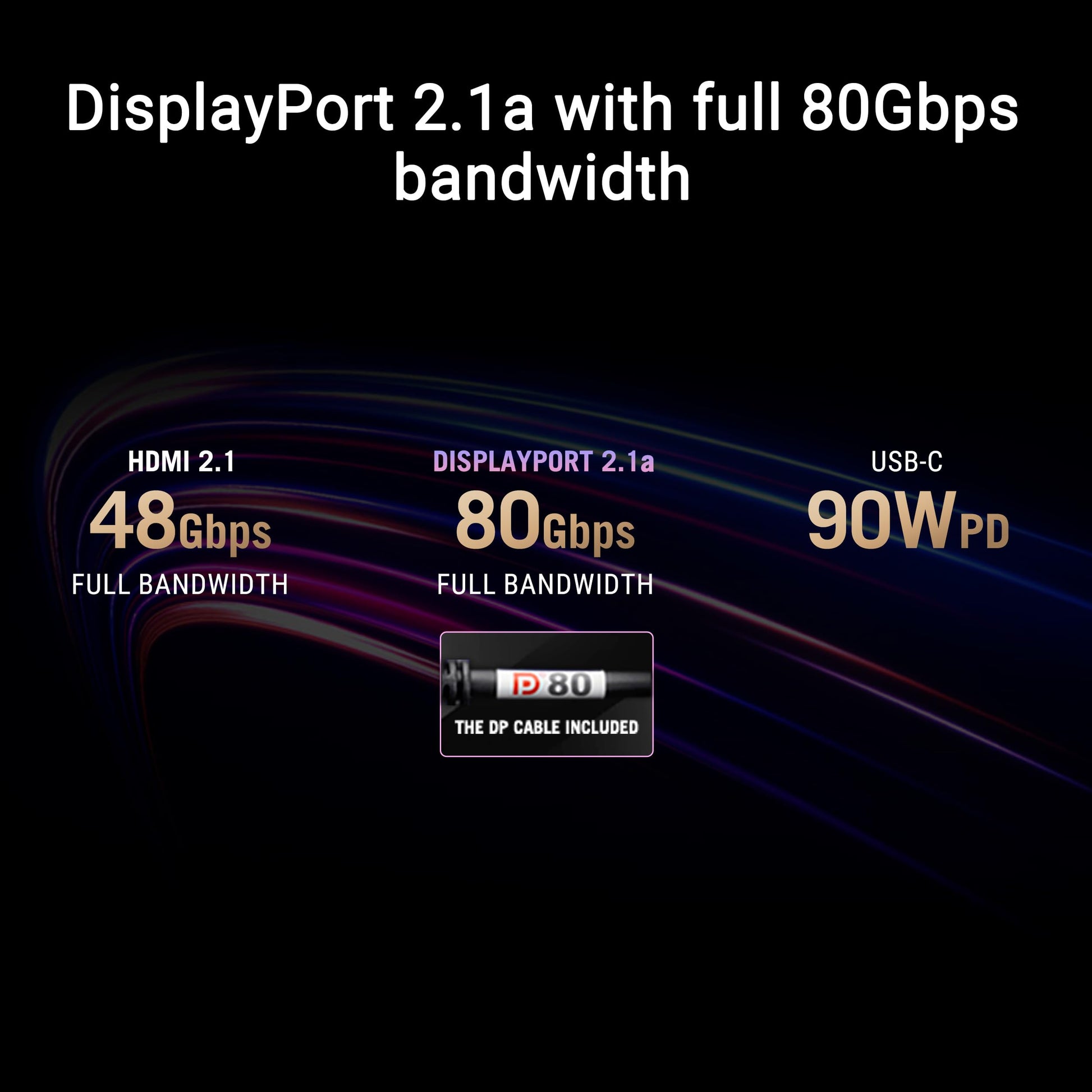 ASUS ROG Swift Monitor para juegos OLED 4K de 32 pulgadas (PG32UCDMR): 4K (3840 x 2160), QD-OLED, 240Hz, 0.03ms, compatible con G-SYNC, 99% DCI-P3, USB-C 90W, DisplayWidget, DisplayPort 2.1, garantía