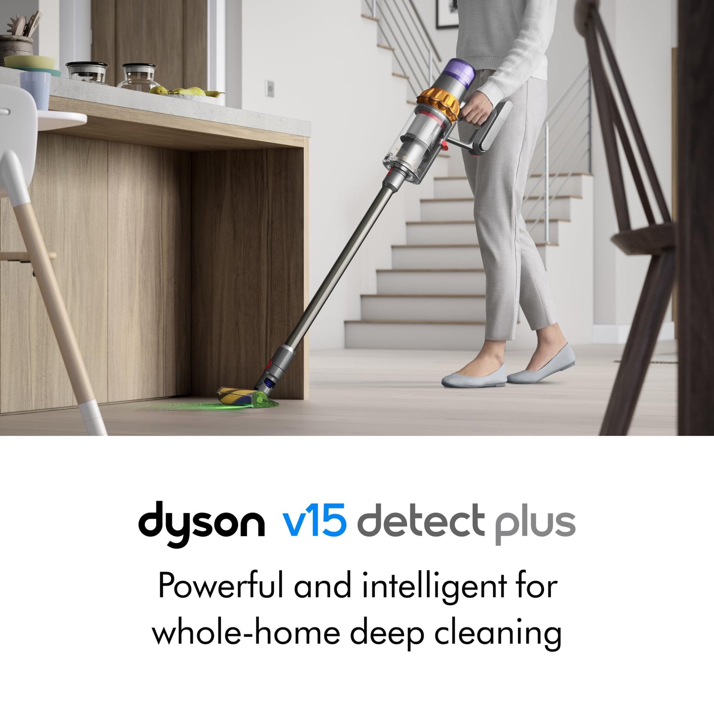 Dyson Aspiradora Inalámbrica V15 Detect Plus
