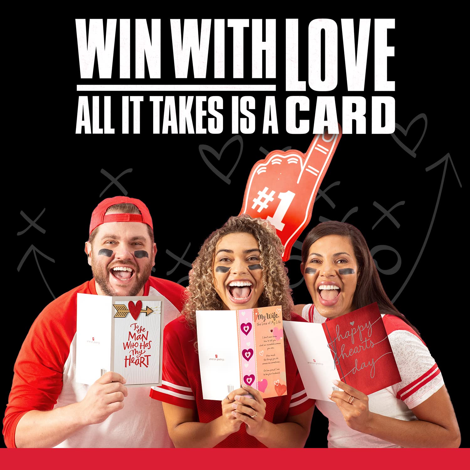 American Greetings - Suministros para fiestas de fútbol, platos de postre de fútbol (36 unidades)