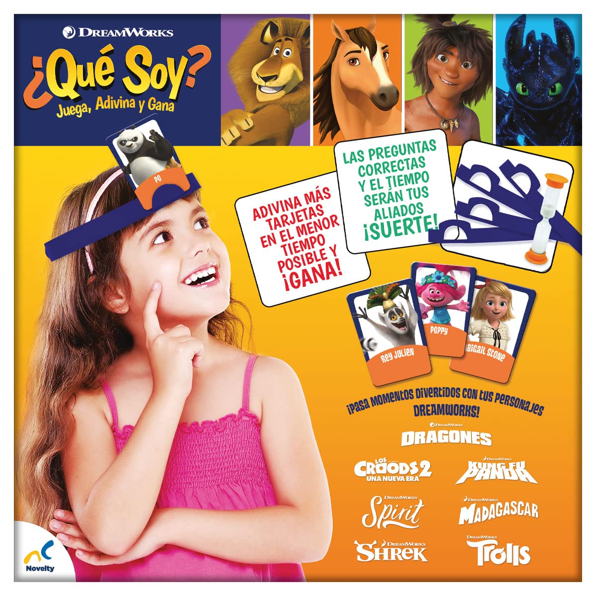 Juego de Mesa Novelty Corp Dream Works Qué Soy