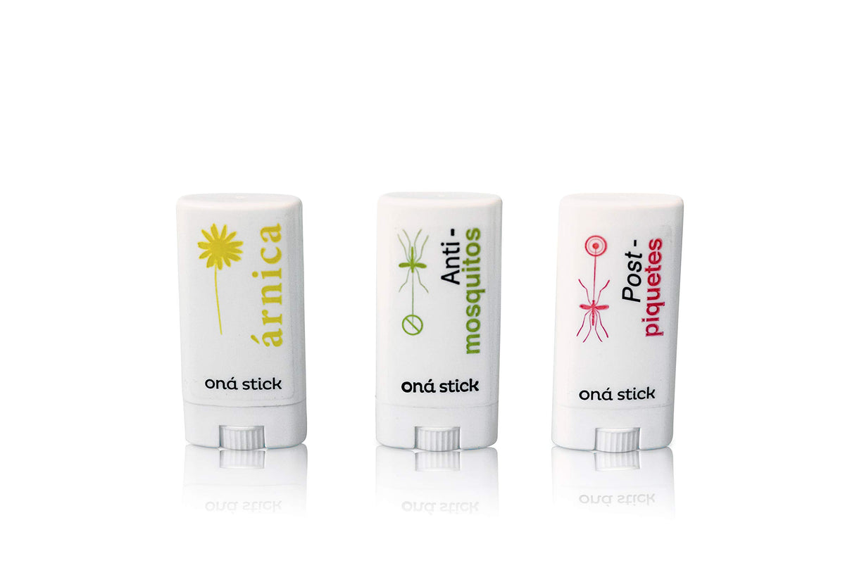 Paquete de Barras Arnica Anti-mosquitos Naturales y Post-piquetes