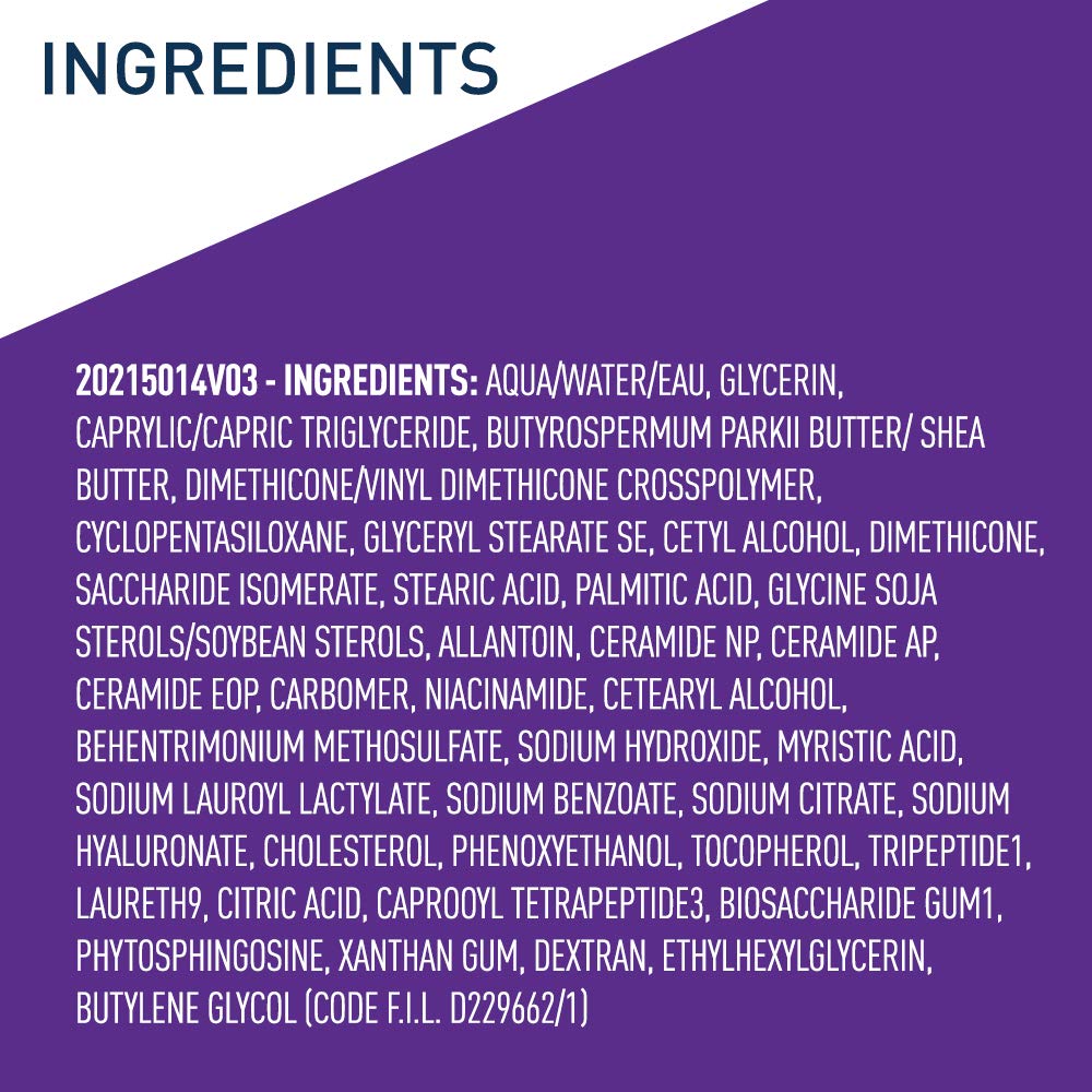 CeraVe - Renewing System, Crema de noche renovadora para la piel, 1.7 onzas