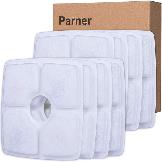 Filtros de Fuente para Gatos, Filtro de Repuesto de Carbono para Fuente de Flores para Gatos y Perros,Paquete de 8