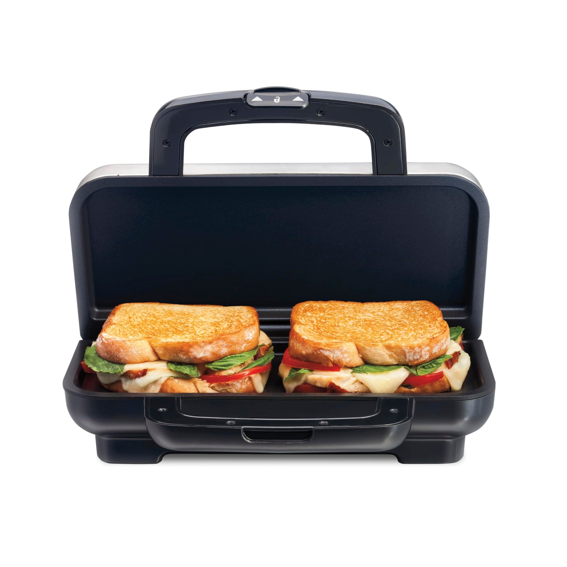 Sandwichera Deluxe Proctor Silex Acero Inoxidable Placas Antiadherentes