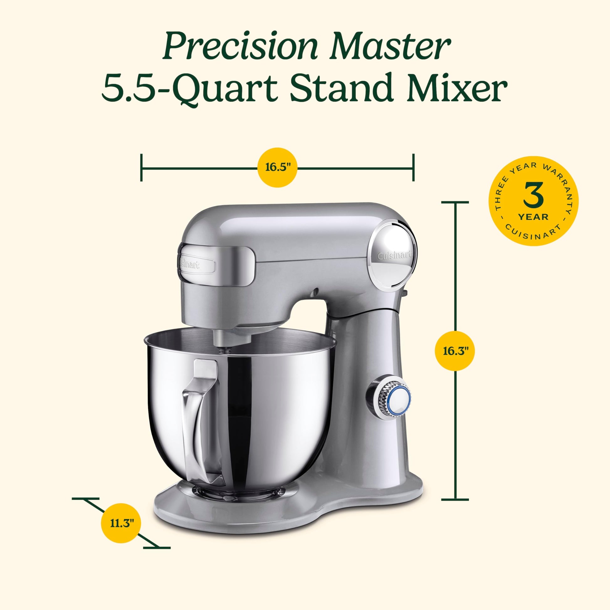 Cuisinart Batidora de pedestal 5 Qt,