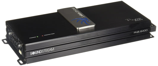 Amplificador Soundstream Digital Clase D Negro 5 Canales 640 W Car Audio