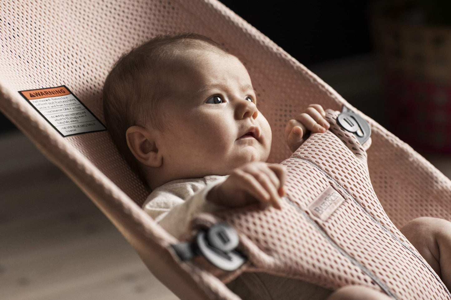 BABYBJORN Bouncer Bliss, Mesh, Pearly Pink
