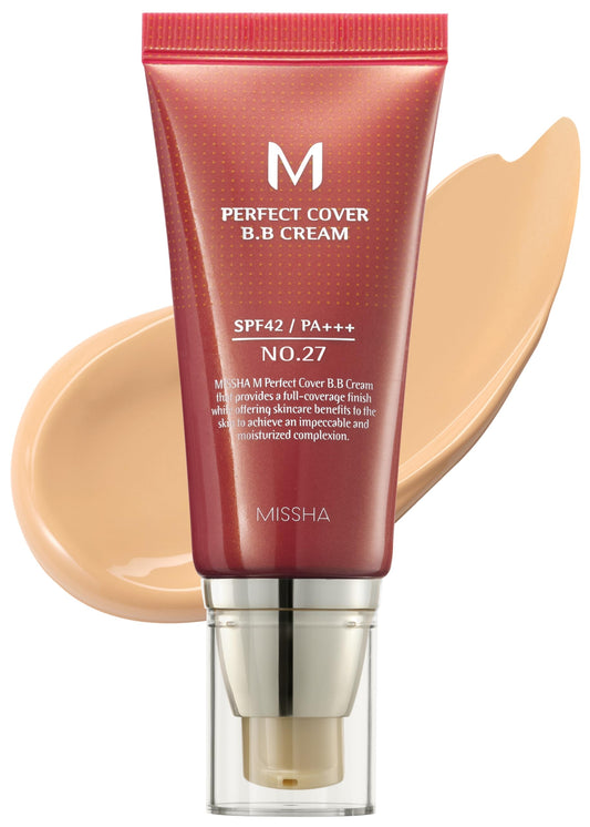 Missha M Perfect Cover BB Cream SPF 42 PA No 27 Honey Beige
