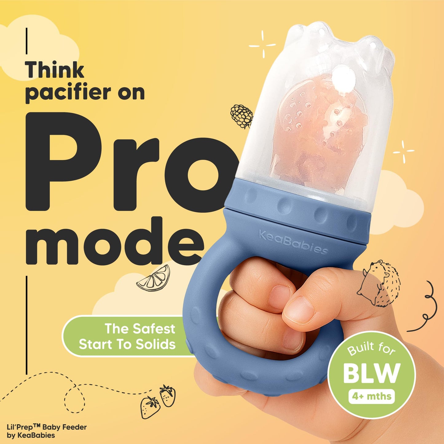 Lil'Prep - Pack de 2 comederos para bebé