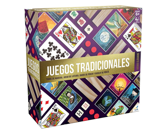 Set de Juegos de Lujo Novelty Máxima Calidad Juegos Clásicos y Tradicionales