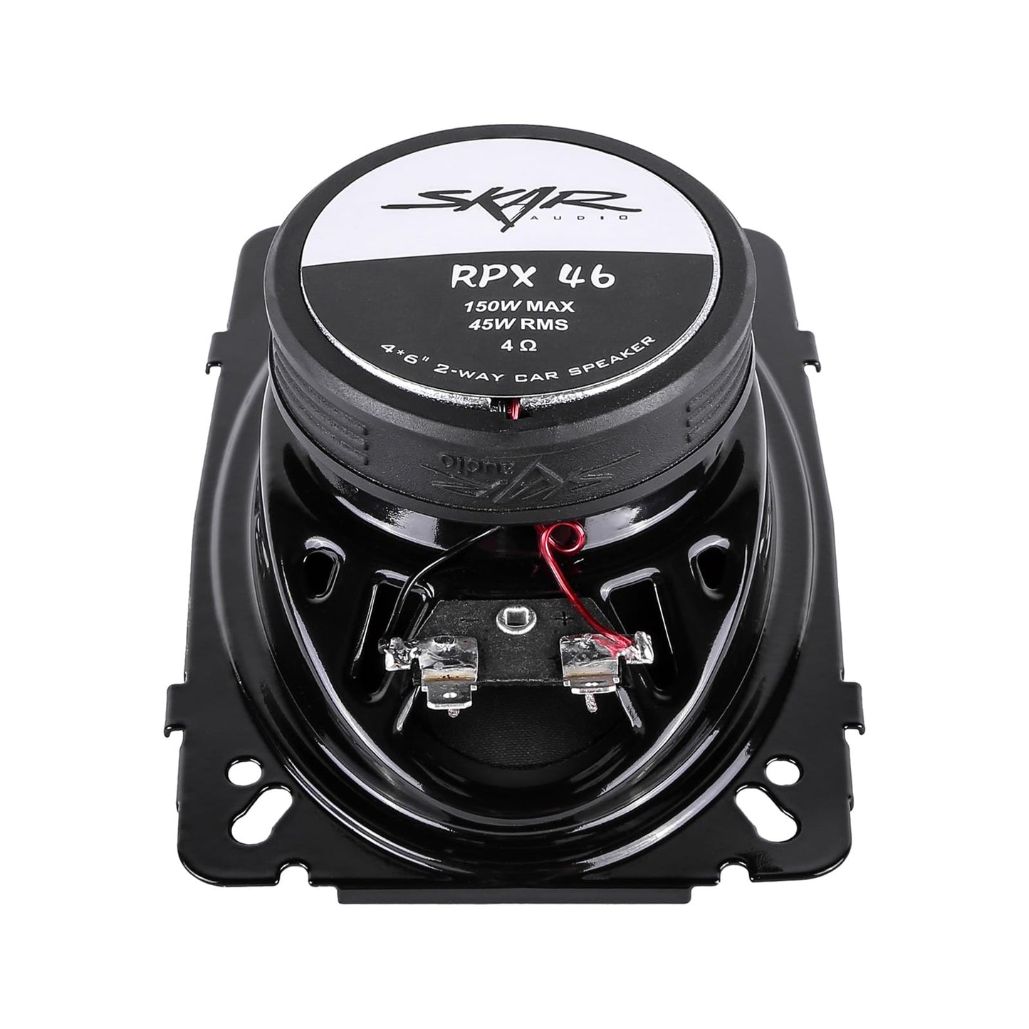 Skar Audio RPX46 150 W 2 vías 4 x 6 Pulgadas Sistema de Altavoces coaxiales, par