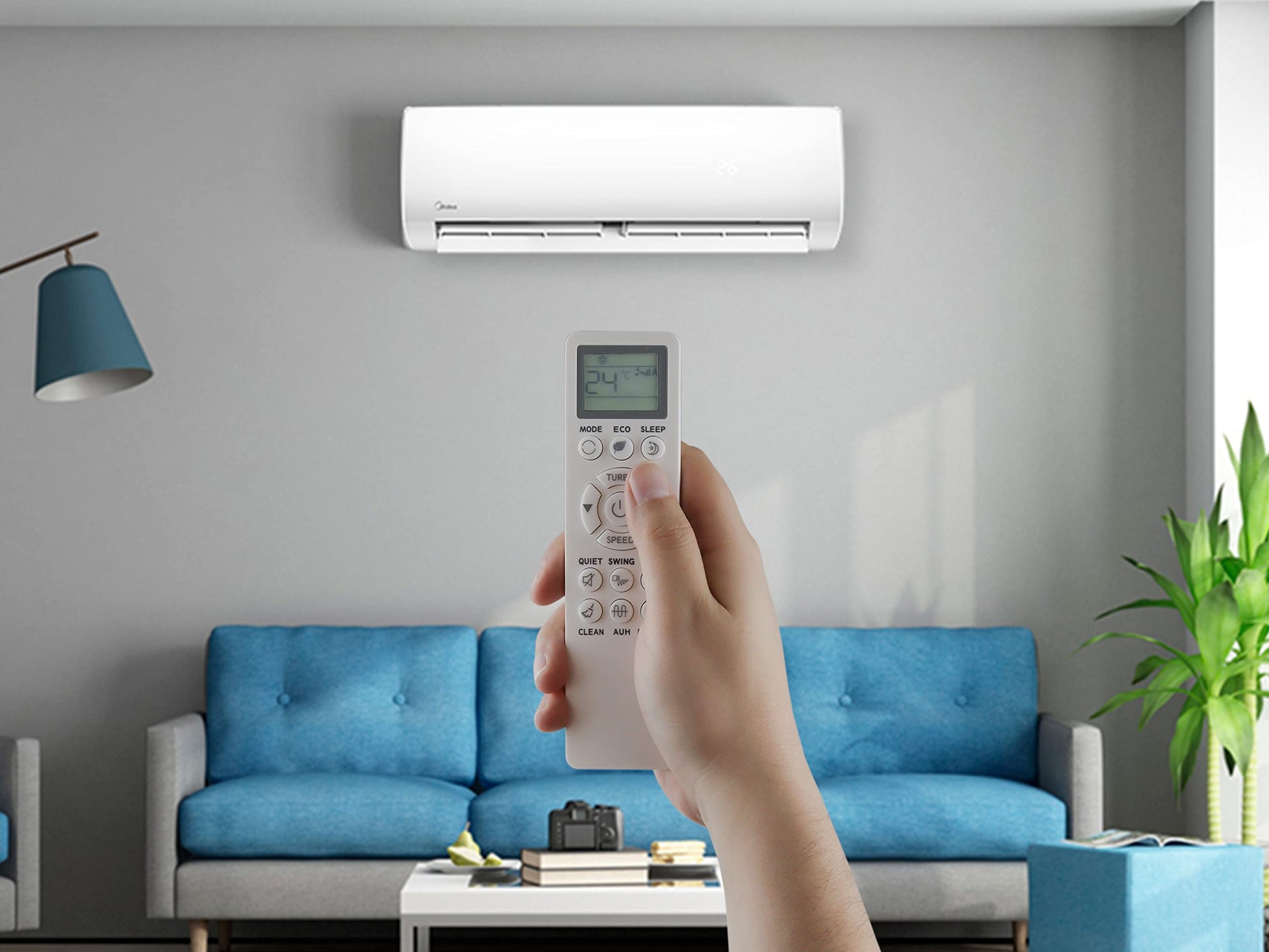 CONTROL EXPERT Control Remoto Mirage Minisplit Aire Acondicionado Modelos NEX UVC Inverter
