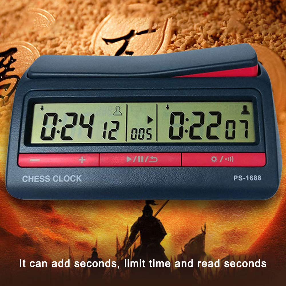 Reloj de Ajedrez Digital Xixian Profesional Chino Sin Pilas