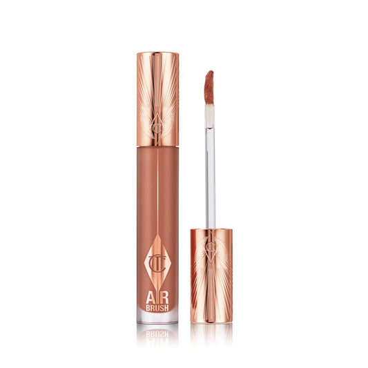 Charlotte Tilbury - Air Blush Flawless Lip Blur Liquid Lipstick - Pillow Talk Blur - labial liquido
