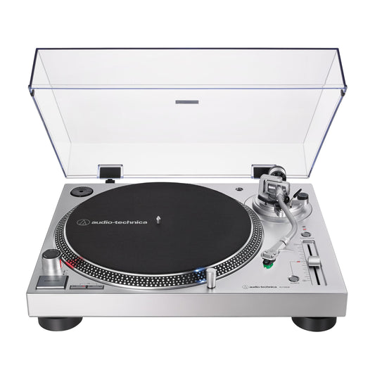 Audio-Technica AT-LP120XUSB-SV Tornamesa, Talla Unica, Silver