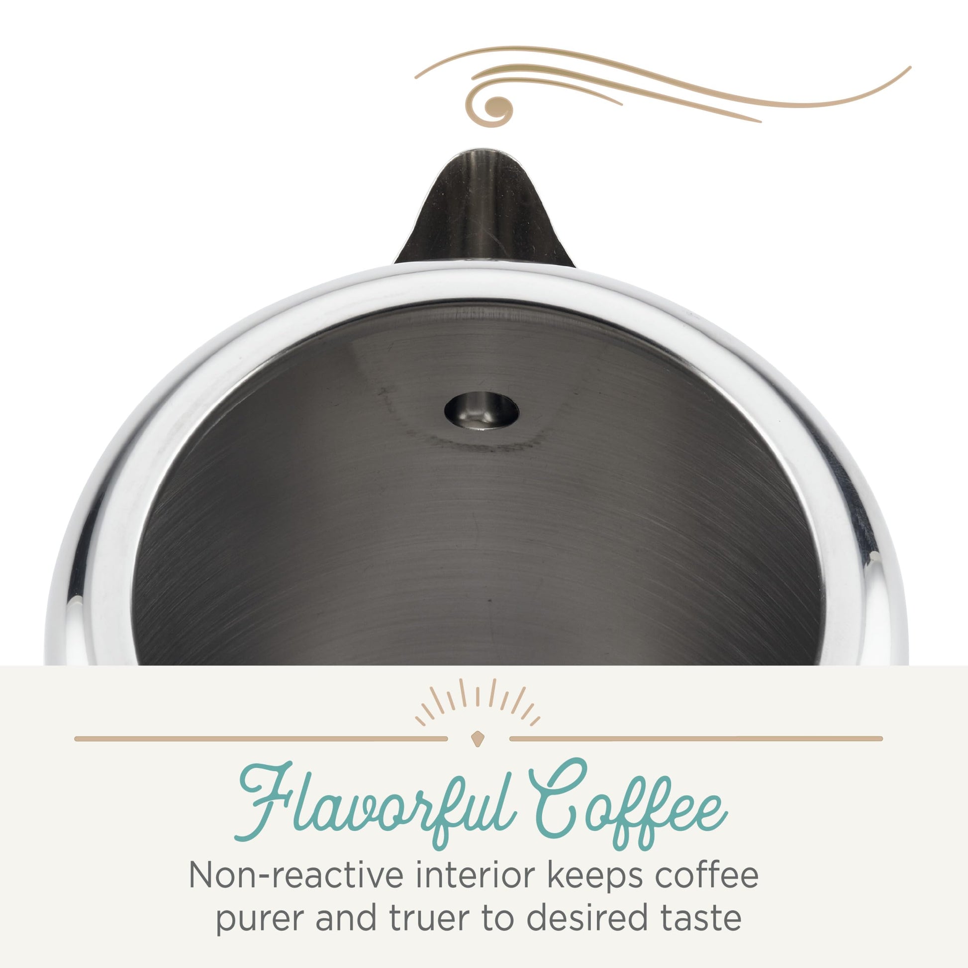 Percolador de Café Farberware Acero Inoxidable Clásico 8 Tazas