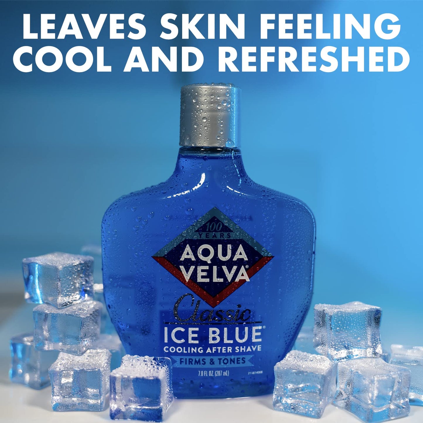Aqua Velva After Shave, Classic Ice Blue, 7 Ounce