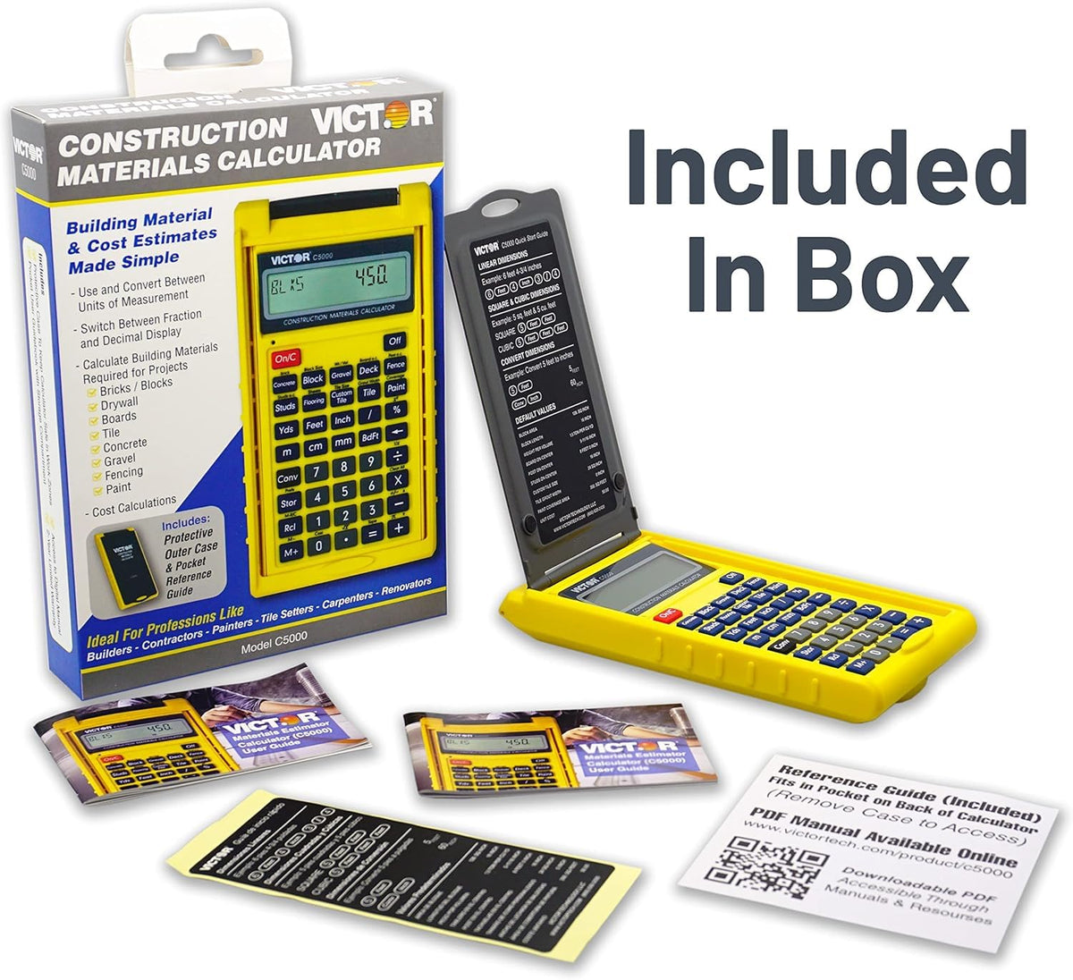 Calculadora de Materiales Victor C5000 Funda Protectora