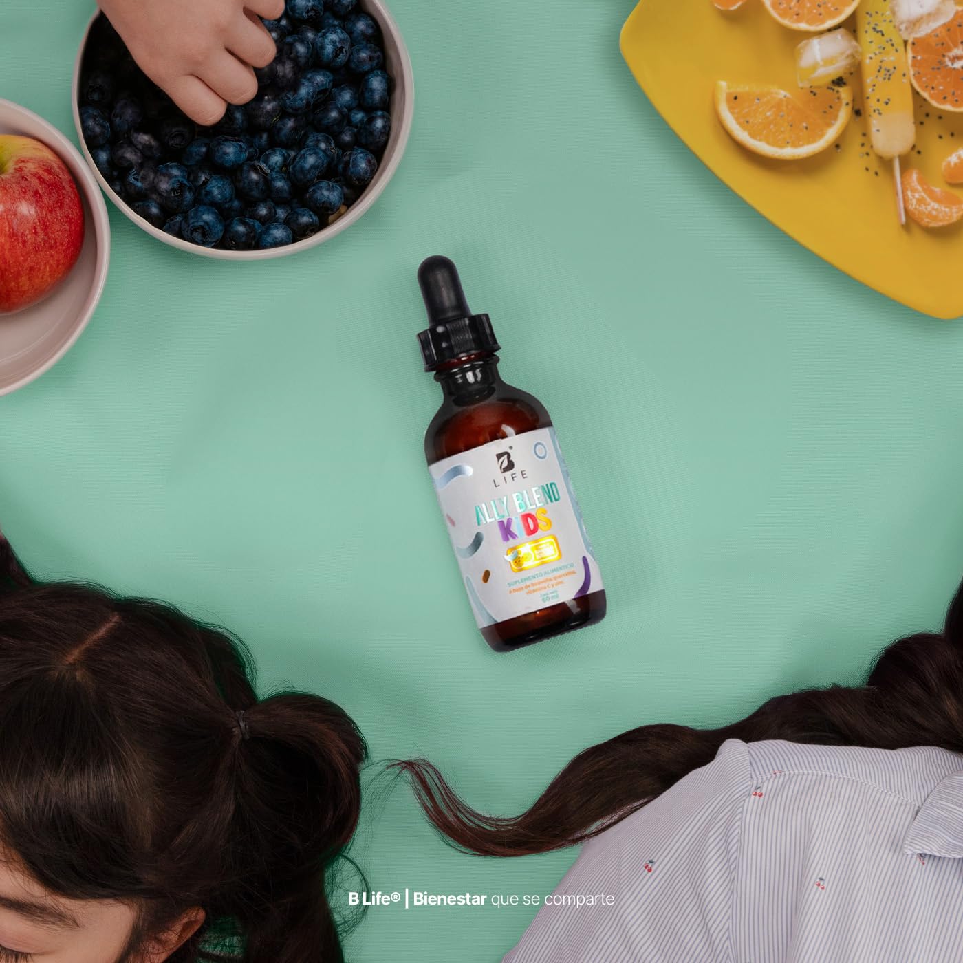 Gotas Vitamina C y Zinc Ally Blend Kids B Life 60 ml para Niños