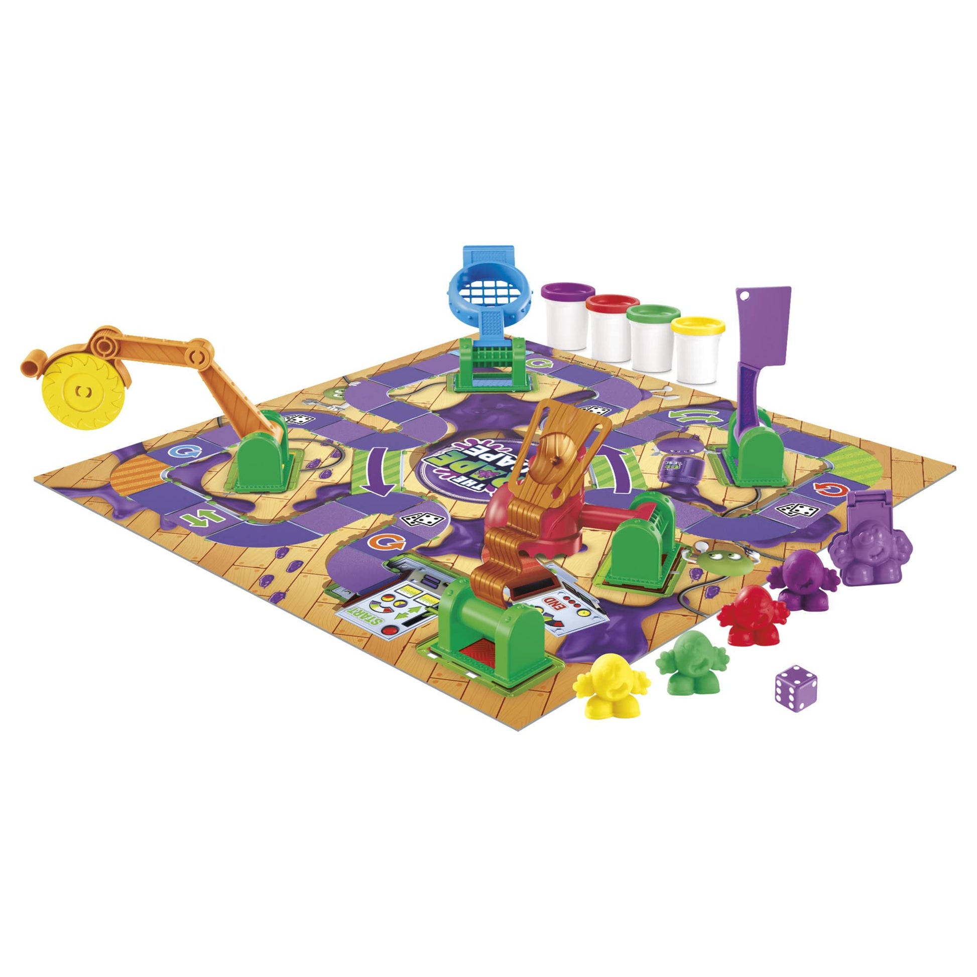 Hasbro Gaming Grape Escape - Juego de Mesa para niños a Partir de 5 años, Divertido Juego Familiar con Compuesto de Modelado