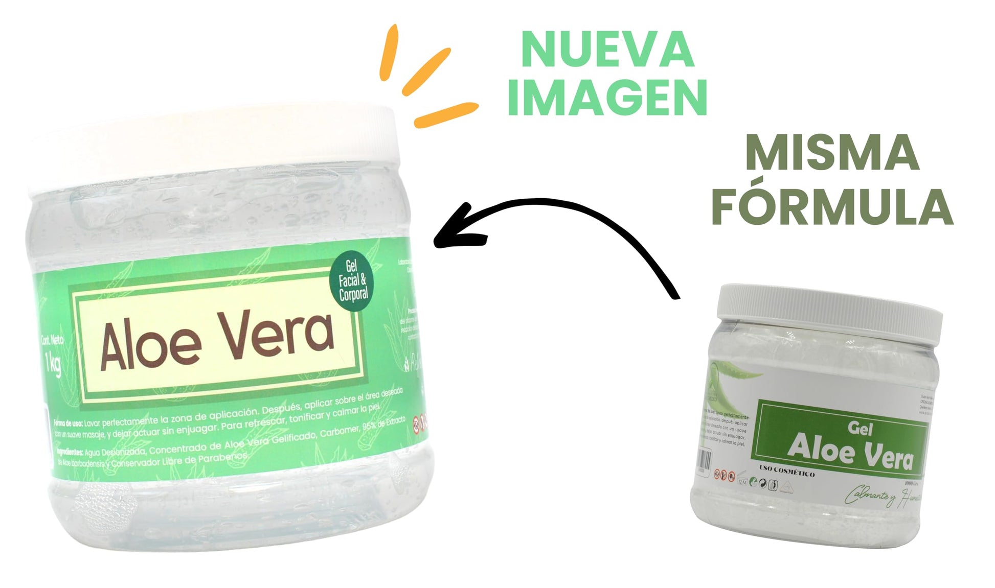 Gel De Extracto De Aloe Vera Productos Mart Mexico 1 Kilo