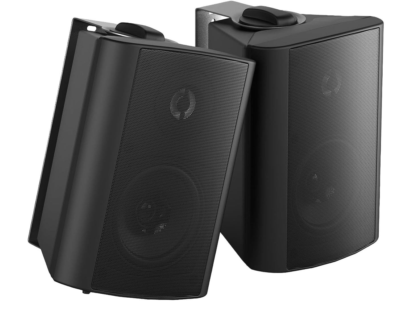 Herdio - Altavoces de Pared con Bluetooth para Exteriores e Interiores (Negro)