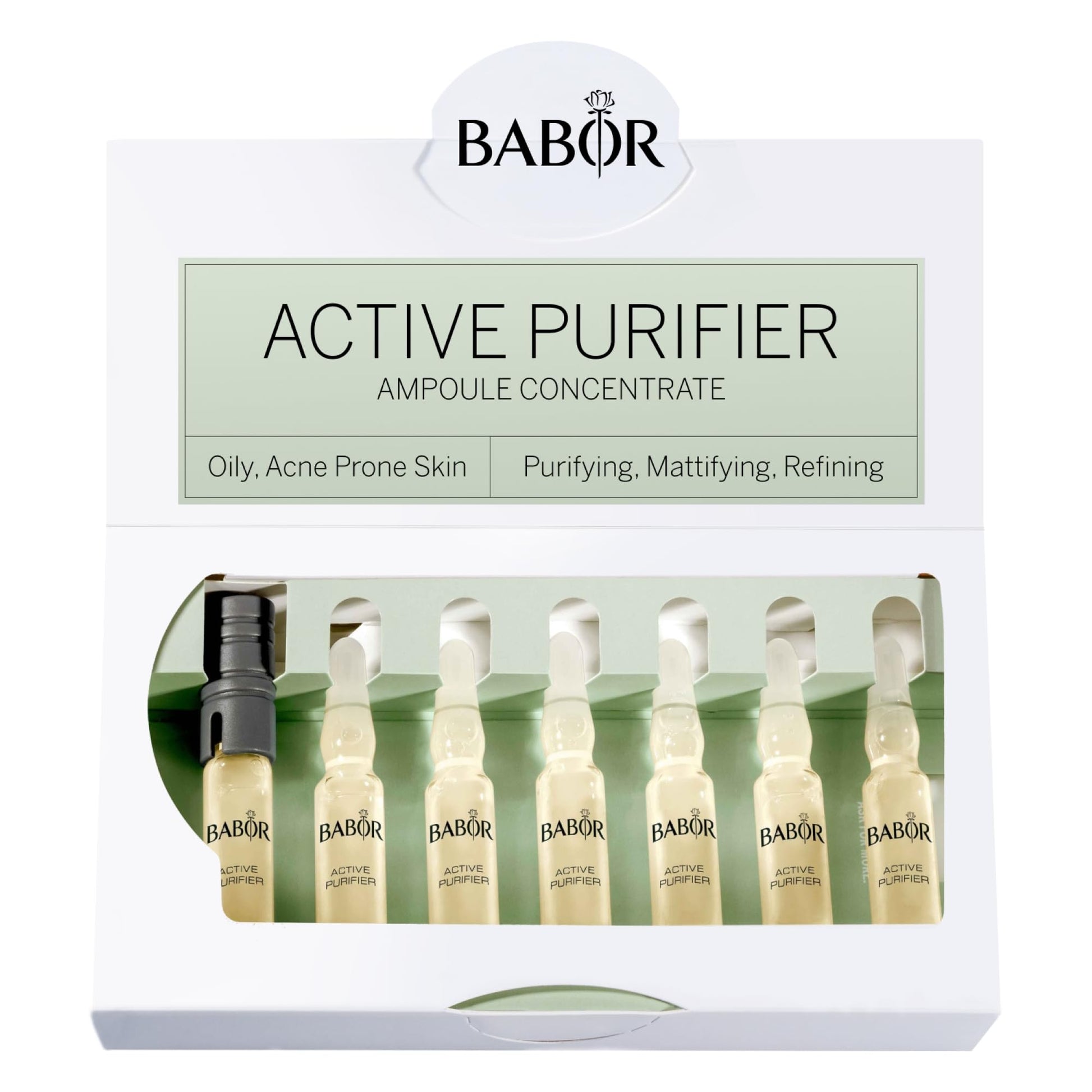 Babor Babor by Babor, concentrados en ampollas - Purificador activo (para pieles grasas y propensas al acné) -7x2ml/0.06oz